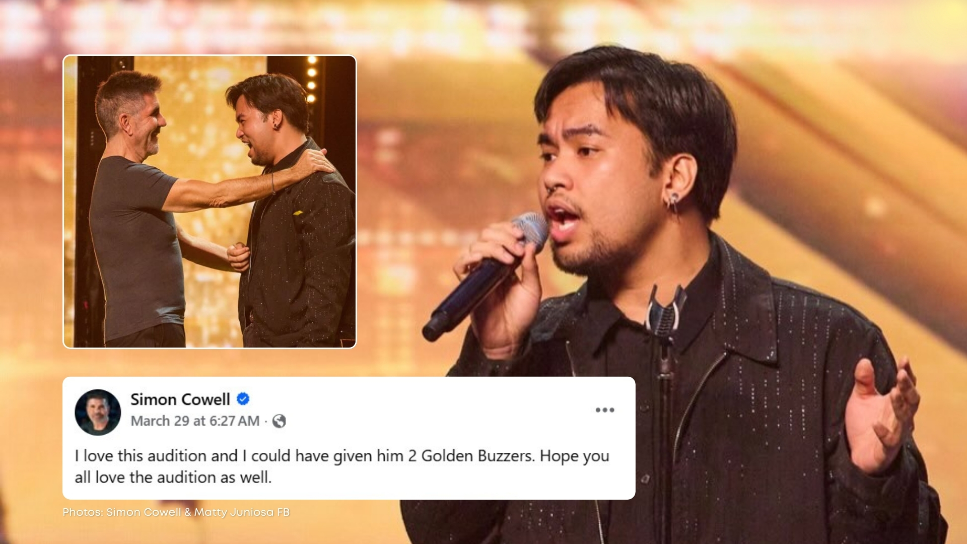 Matty Juniosa Britain's Got Talent Golden buzzer