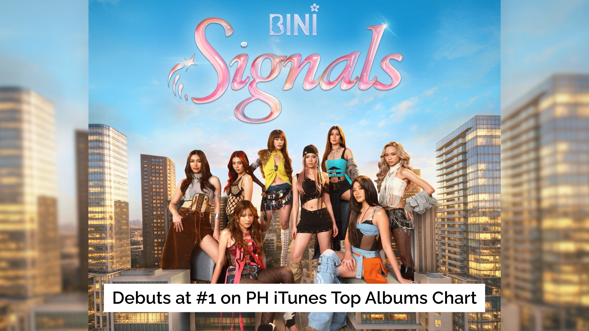 BINI Signals EP debuts at #1 on PH iTunes Top Albums