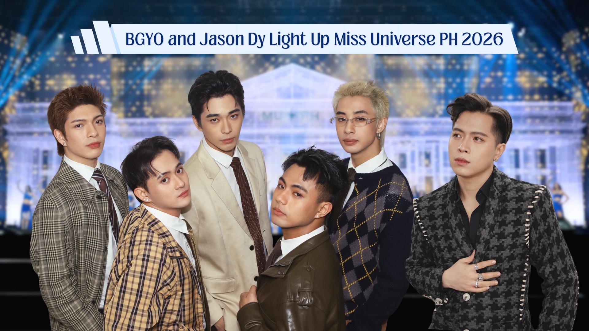 BGYO and Jason Dy Light Up Miss Universe Philippines 2026