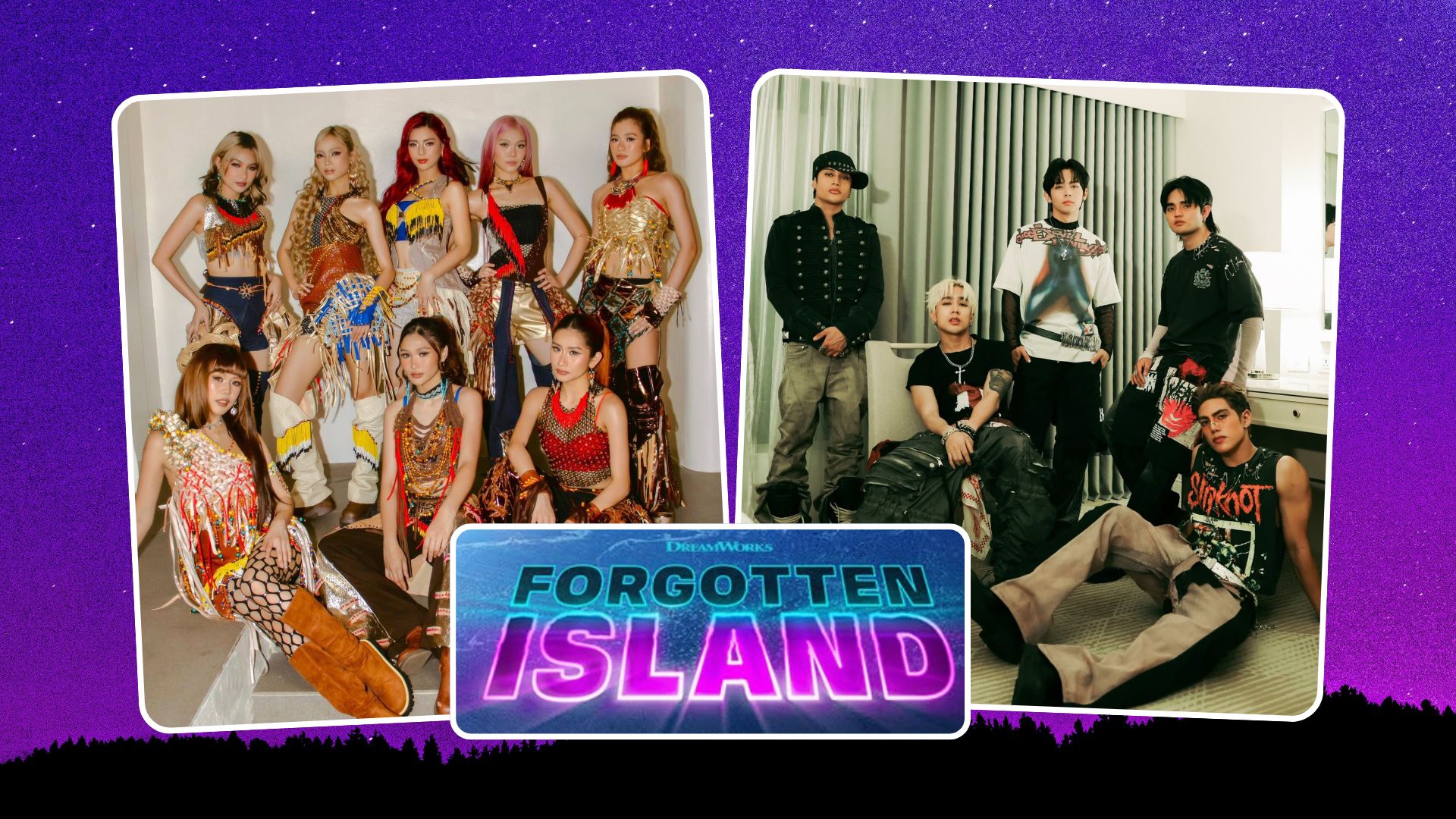 BINI and SB19 Join DreamWorks' "Forgotten Island" Soundtrack