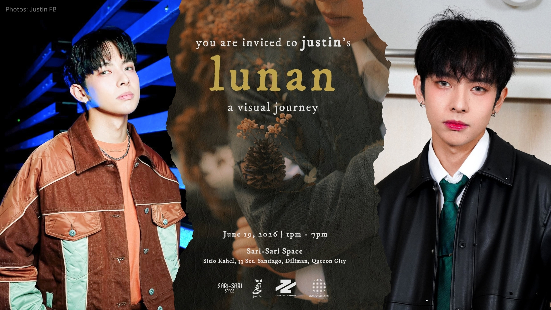 Justin invites fans into lunan a visual journey following dahon release