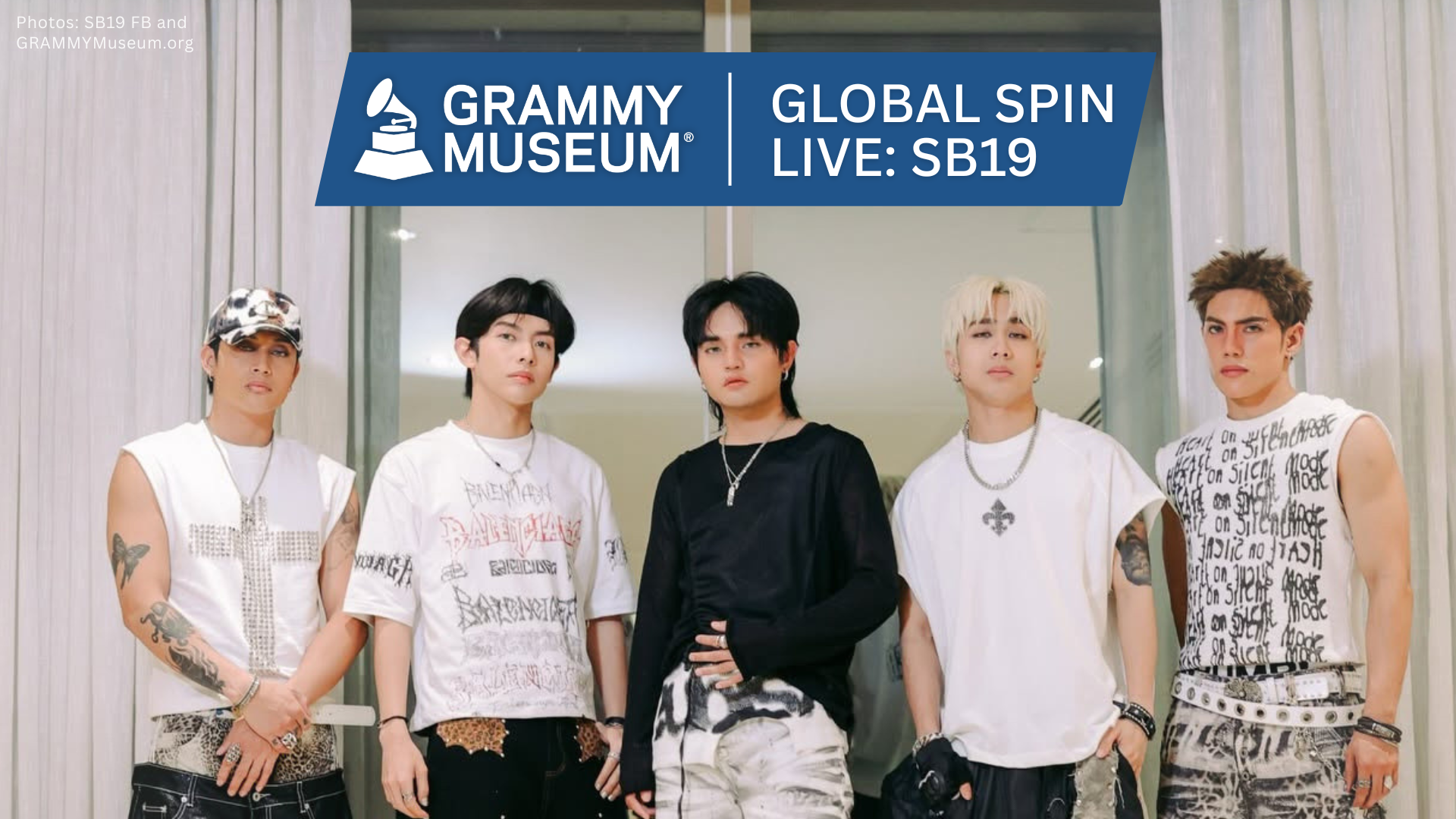 SB19 takes on the GRAMMY Museum Stage Ahead of Lollapalooza