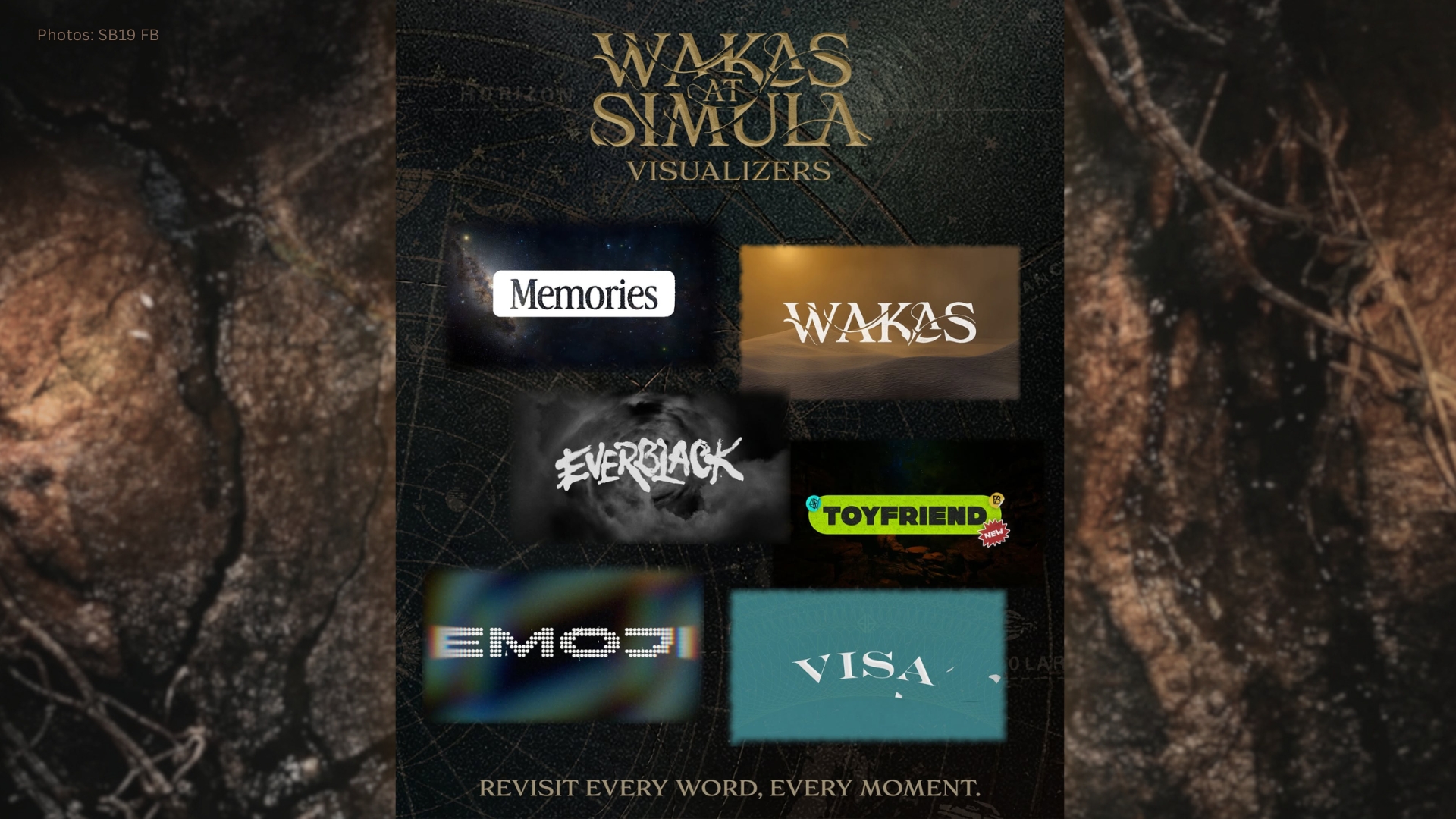 SB19 unveils 6 New Lyric Visualizers from Wakas at Simula Album