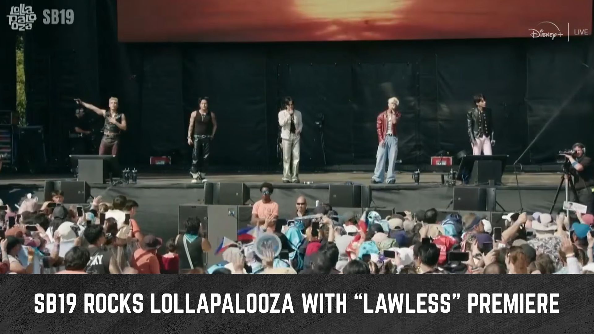 SB19's Historic Lollapalooza Debut Gives "LAWLESS" Its First Live Performance