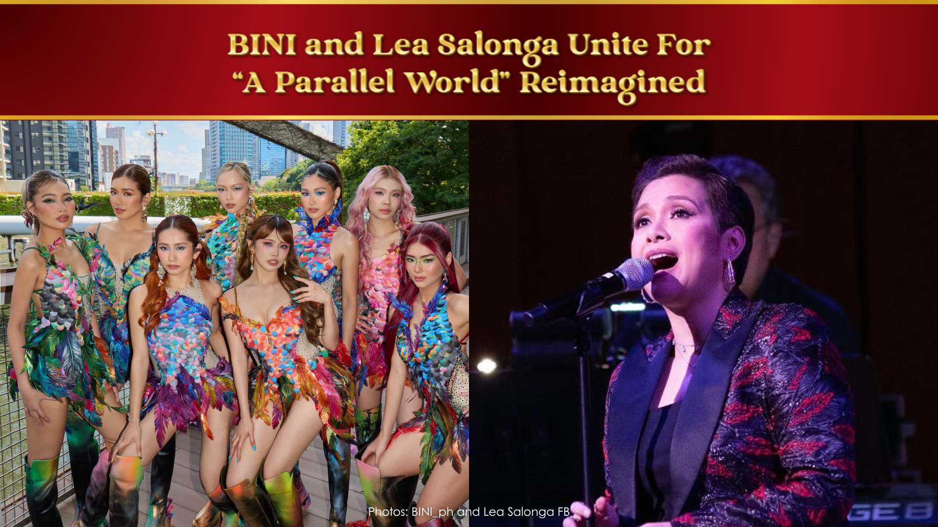BINI and Lea Salonga Take ‘A Parallel World’ Further With a Reimagined Version - Poppin