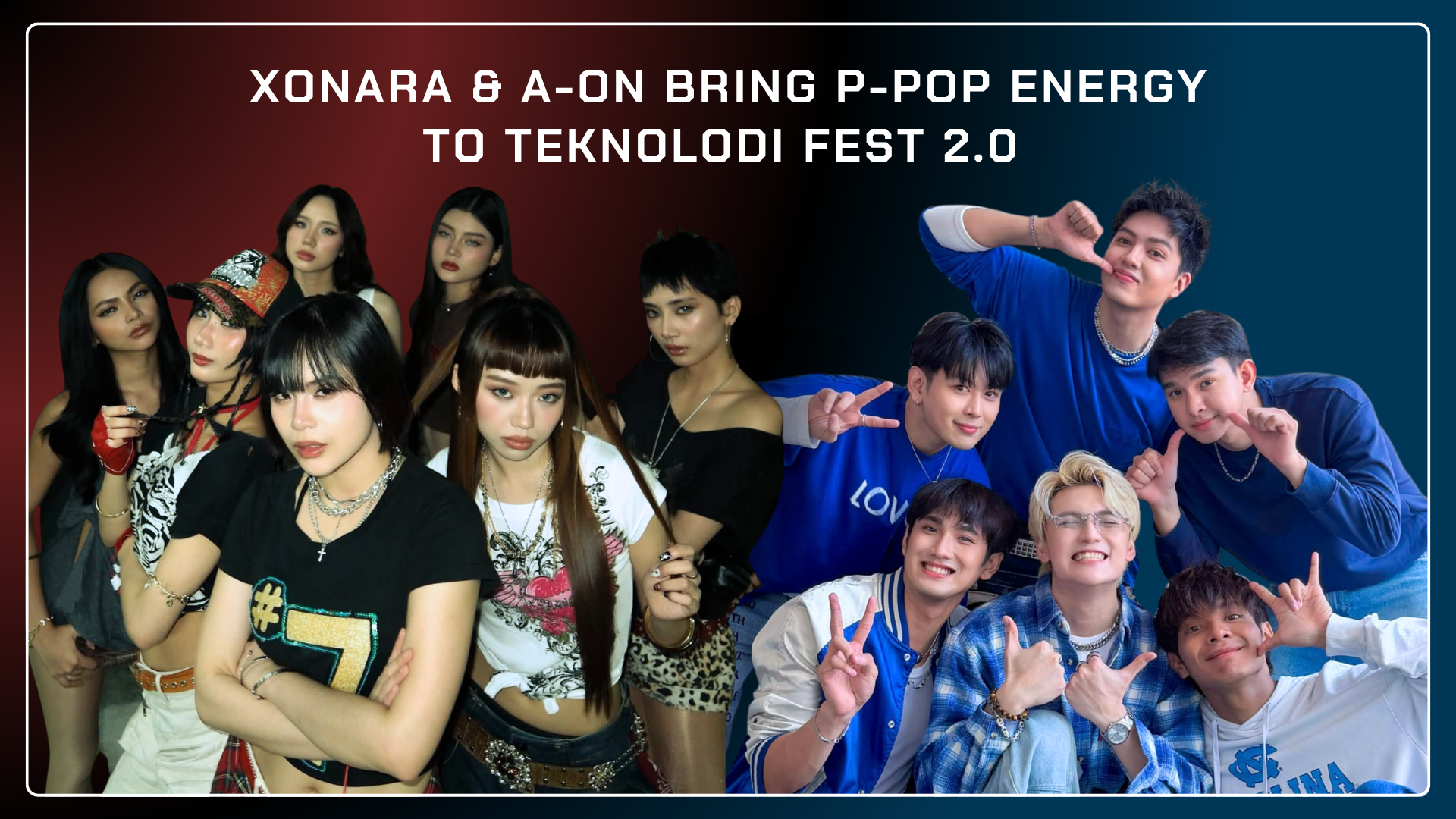 XONARA and A-ON Bring P-pop Energy to TeknoLodi Fest 2.0 on August 27 - Poppinph